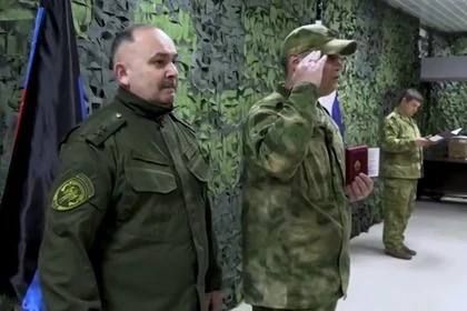 Глава МВД по ДНР наградил сотрудников временного отдела полиции «Кураховский»