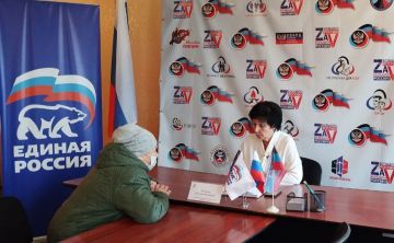 Валентина Харлашка: Сегодня, 8 апреля, провела личный прием граждан в Общественной приемной Председателя партии «Единая Россия» Горняцкого внутригородского района городского округа Макеевка