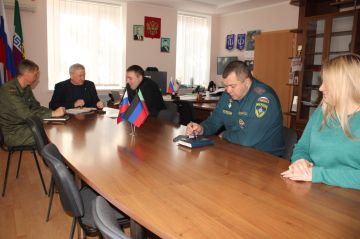 Глава муниципального образования Старобешевский муниципальный округ Николай Михайлов провел оперативное совещание с руководителями силовых структур округа
