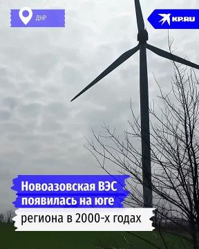 Лопасти, рассекающие ветер: Единственная в ДНР Новоазовская ветряная электростанция возрождает былую мощь