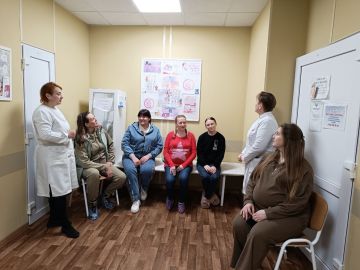 07.04.2025 года в ГБУ ДНР «Центральная районная больница Тельмановского муниципального округа» прошло торжественное мероприятия для будущих матерей, посвященное Всероссийскому дню беременных