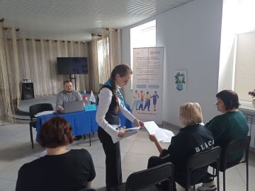 Выездное мероприятие центра занятости в с. Свободное