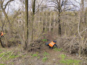 В Кировском внутригородском районе продолжаются работы по санитарному содержанию территории