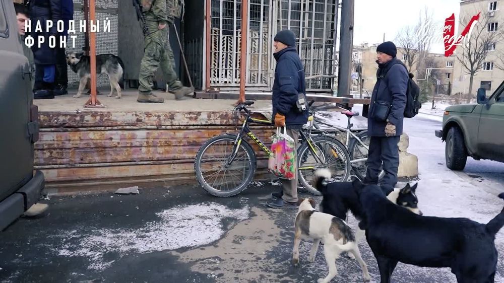 В Курахово доставили гуманитарную помощь