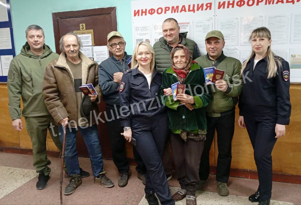Алексей Кулемзин: Сегодня жители освобожденной Красногоровки пополнили ряды граждан Российской Федерации