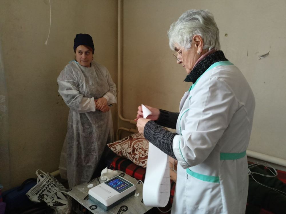 Наталья Великодная: Специалисты Тельмановской центральной районной больницы провели консультативный приём граждан в с.Березовое и с.Степное Кураховского округа