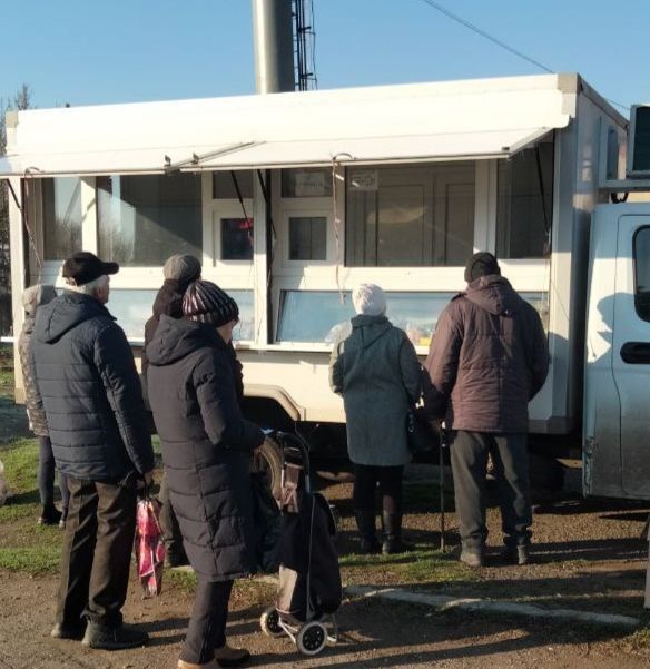 С 9 по 11 апреля 2025 года осуществлена выездная торговля с использованием автомагазинов в населенных пунктах городских округов Донецк, Докучаевск, Горловка, Макеевка, Харцызск, на территории г. Авдеевка...