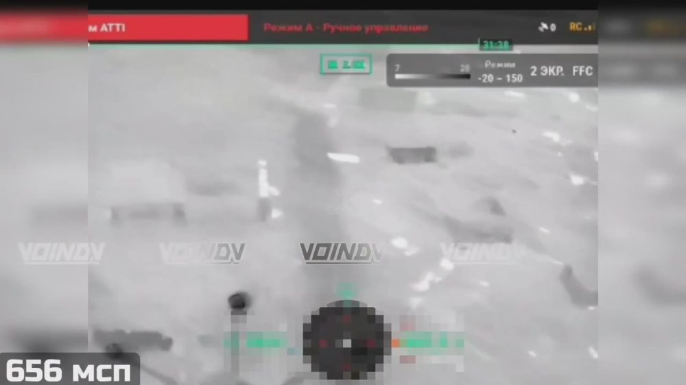 Владимир Разин: Аннигиляция украинских гексокоптеров на Кураховском направлении