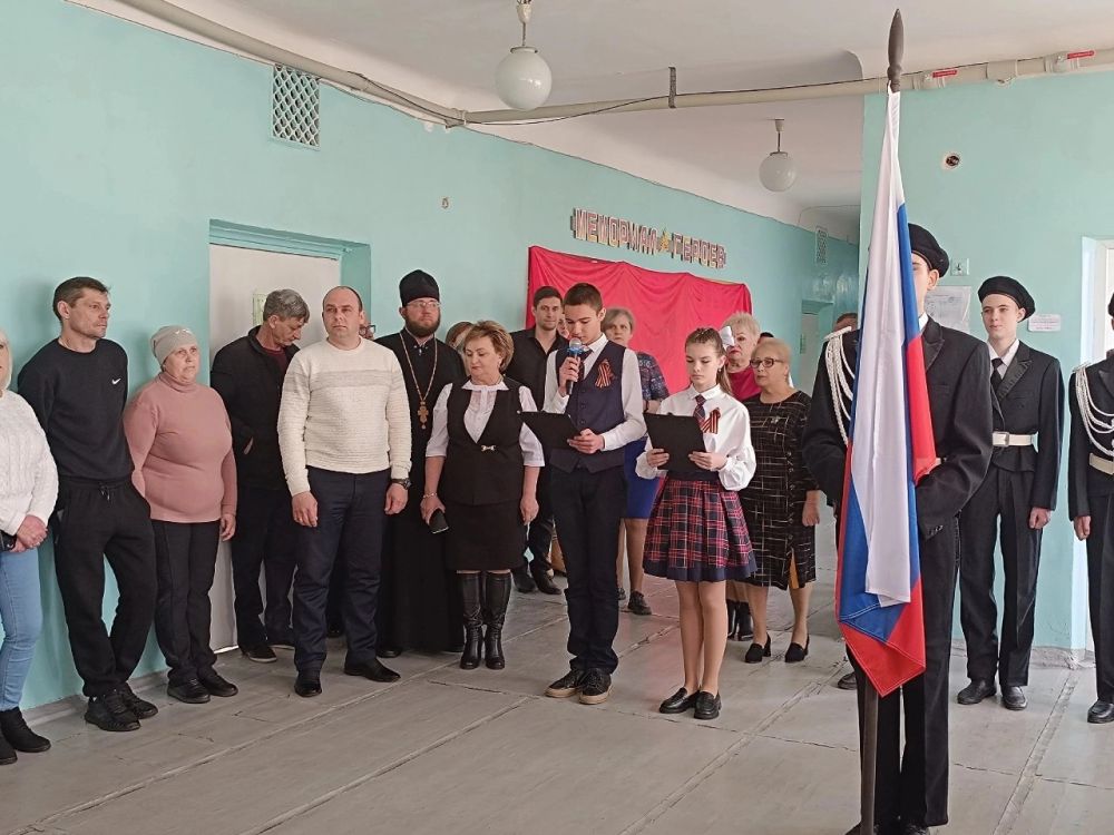 Живая память в наших сердцах