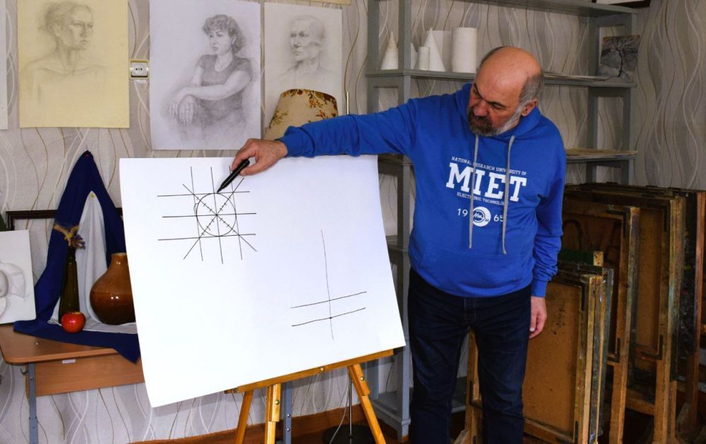 Мастер-класс от заслуженного художника России