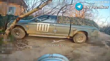 Бои за Часов Яр: десант уничтожает технику врага