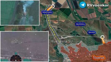 Армия России наступает широким фронтом на Мирноградско-Торецком направлении, прорвавшись на 6 км