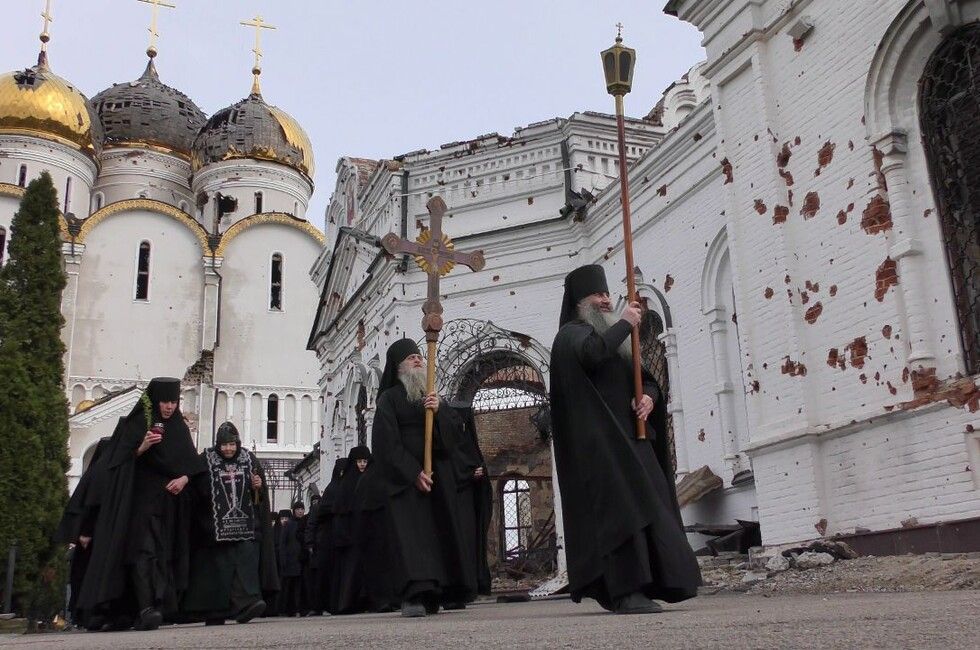 В Никольском монастыре под Угледаром впервые за 5 лет провели крестный ход