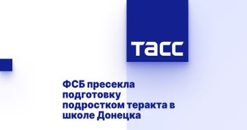 ФСБ пресекла подготовку подростком теракта в школе Донецка