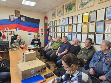 Дмитрий Огилец: 19 апреля 2025 года состоялось очередное расширенное правление Макеевской городской организации Общероссийской общественной организации «Российский Союз ветеранов Афганистана и специальных военных операций»