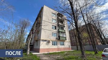 Завершён капремонт дома на улице Куприна в Мариуполе
