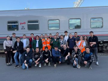 Студенты Донецкого института железнодорожного транспорта проходят практическое обучение в Ростове-на-Дону
