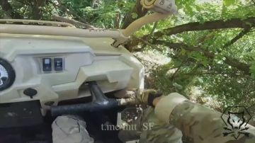 Применение расчётом ССО ВСУ ракет неизвестного образца, наводимых по лучу лазера, в данном случае при помощи лазерного целеуказателя Type 163 (LTD) производства компании Leonardo