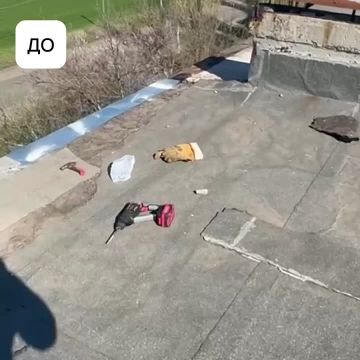 Специалисты Магадана провели ремонт кровли в одном из многоквартирных домов Ждановки