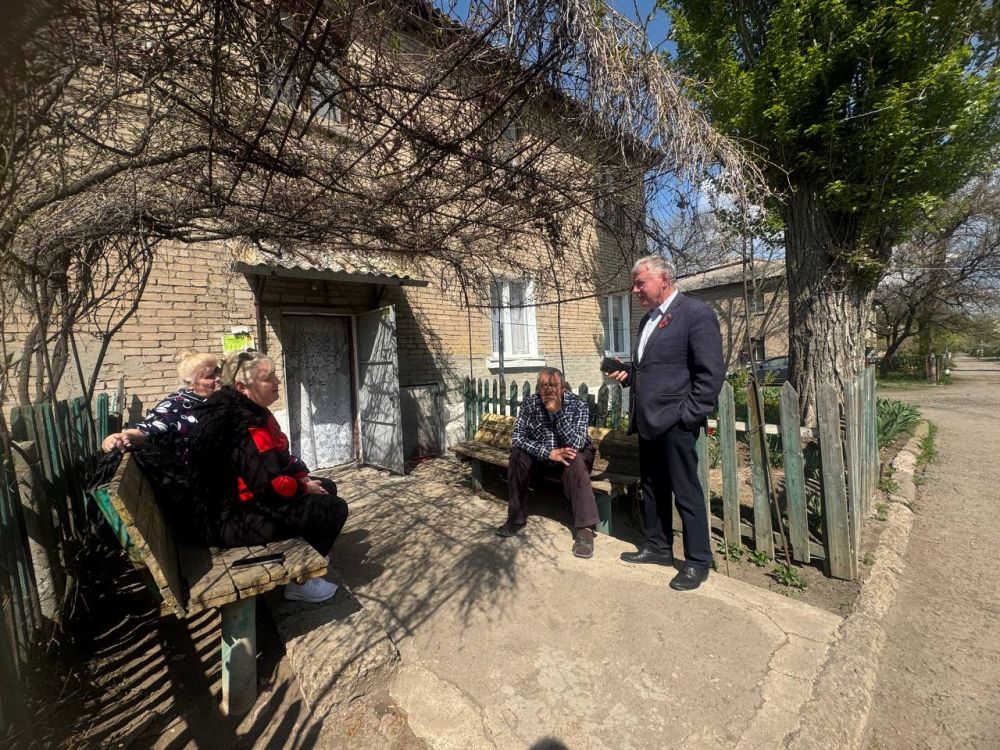 Сергей Литвинов: Встреча с жителями Ждановки