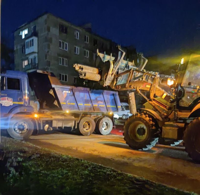 В Ждановке продолжаются работы по наведению порядка