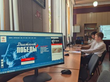 Олег Трофимов: Сегодня Республика присоединилась к масштабной просветительской акции «Диктант Победы 2025», посвященной 80-летию со Дня Победы в Великой Отечественной войне