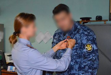 Личный состав ГУФСИН России по ДНР присоединился к акции "Георгиевская ленточка"