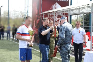 Команда ГУФСИН России по ДНР заняла второе место на соревнованиях по мини-футболу среди ведомств Республики