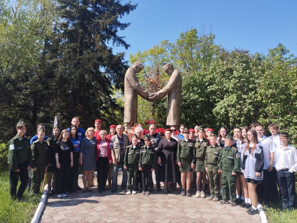 В Ждановке почтили память погибших в радиационных авариях и катастрофах