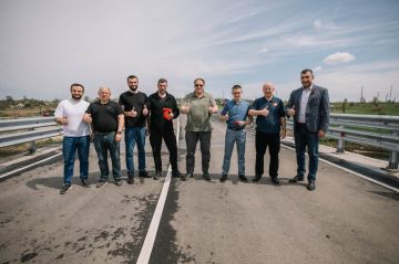 Олег Моргун: В Старом Крыму открыли движение по двум новым мостовым переходам через реку Кальчик