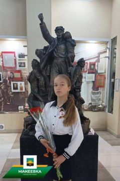 Юная макеевчанка приняла участие в Межрегиональном конкурсе поисково-краеведческих работ «Я – правнук Великой Победы»
