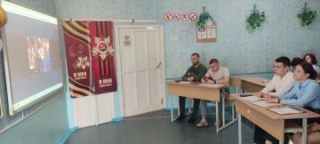 «Диктант Победы». Сегодня Временно исполняющий полномочия Председателя Старобешевского муниципального совета Донецкой Народной Республики принял участие в Международном историческом диктанте на тему событий Великой...