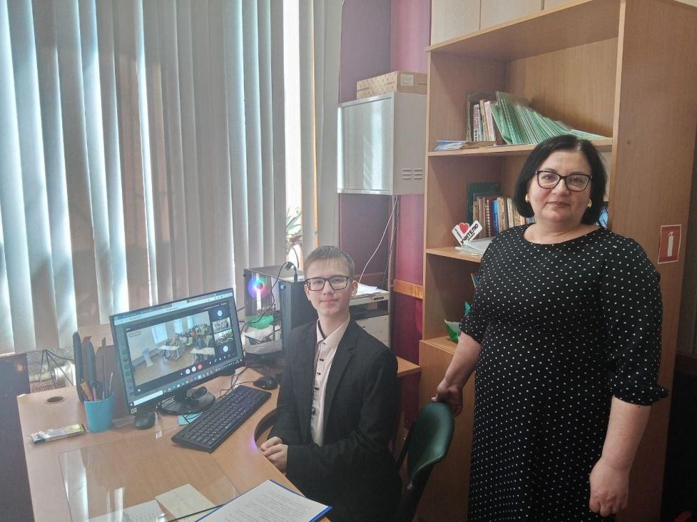 Школьник из Ждановки представил свой научный проект на Межрегиональном фестивале