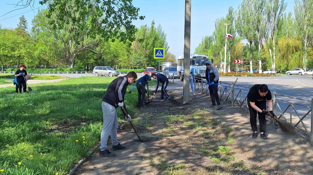 Александр Шатов: Жители Шахтерского округа присоединились к Всероссийскому субботнику