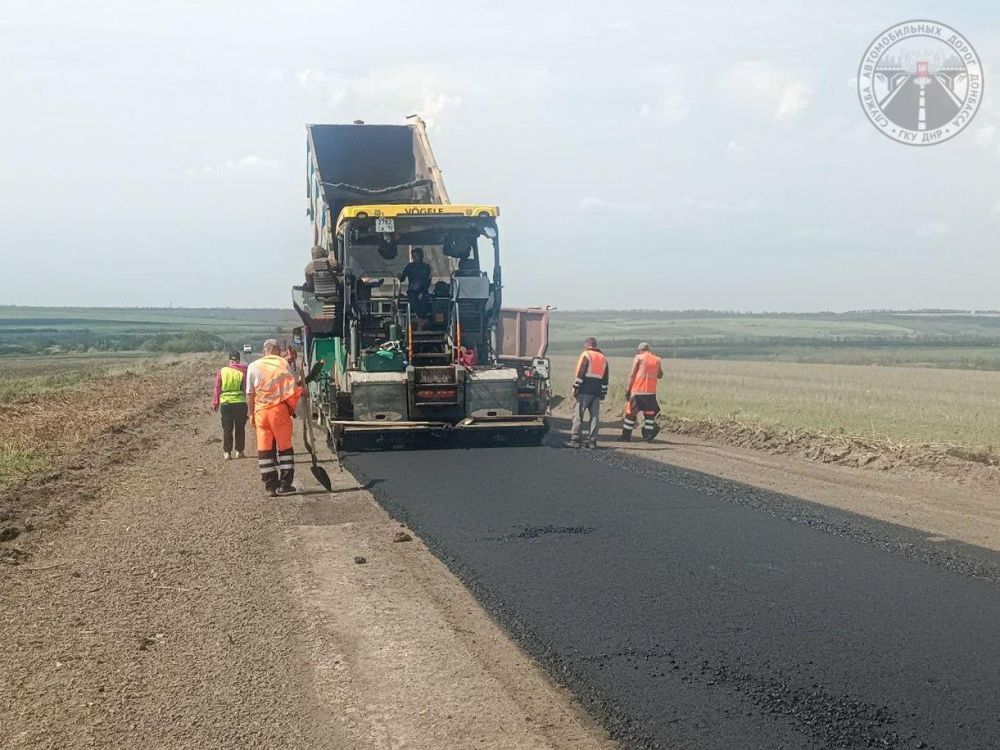 Игорь Лызов: Специалисты продолжают ремонт дороги Трепельное — /21К-08/