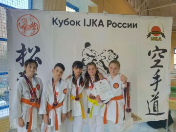Кубок IJKA России. Команда "ДайДоКан", при поддержке МБУ "ЦФЗН"Спорт для всех" городского округа Енакиево, триумфально выступила на Кубке IJKA России по традиционному карате, который прошел в подмосковном Дзержинском