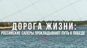 Спецрепортаж WG Дорога жизни: российские саперы прокладывают путь к победе