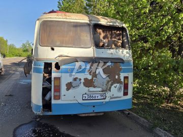 Иван Приходько: Обстрелом ВФУ поврежден пассажирский автобус
