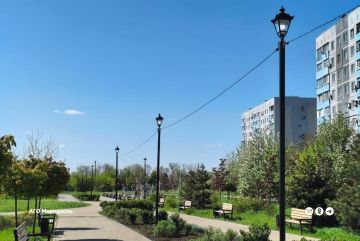 «Мариупольгорсвет» проинспектировал наружное освещение в парке «Родина»