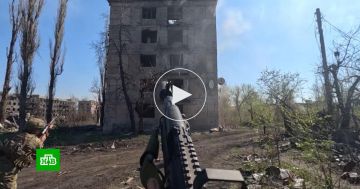 Десантники отрабатывают городские бои перед зачисткой Часова Яра
