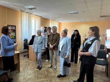 Делегация из Липецкой области посетила центр занятости г. Донецка и Республиканский центр занятости ДНР