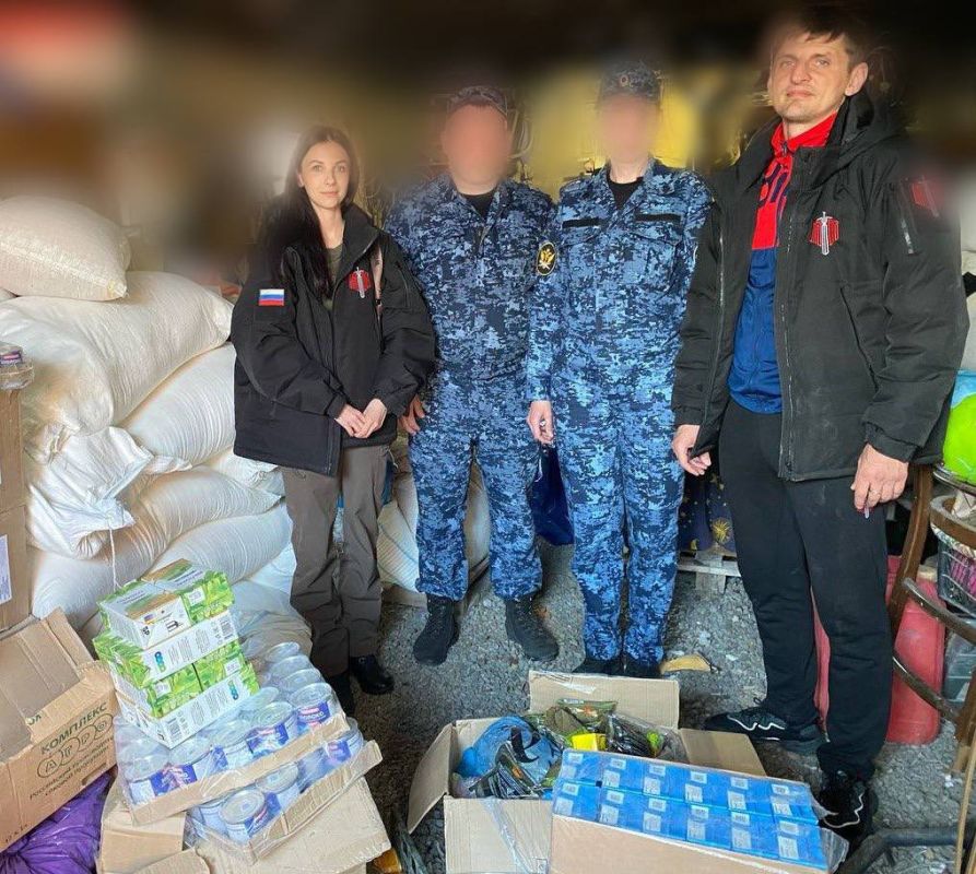 Личный состав СИЗО-2 передал гуманитарную помощь