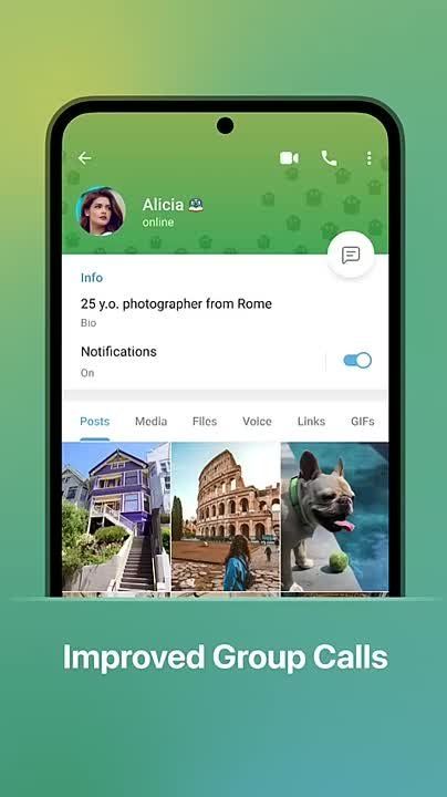 � Telegram ��������� ����� ������� � ��������� ������ � ������������ ����������� �� 200 ����������