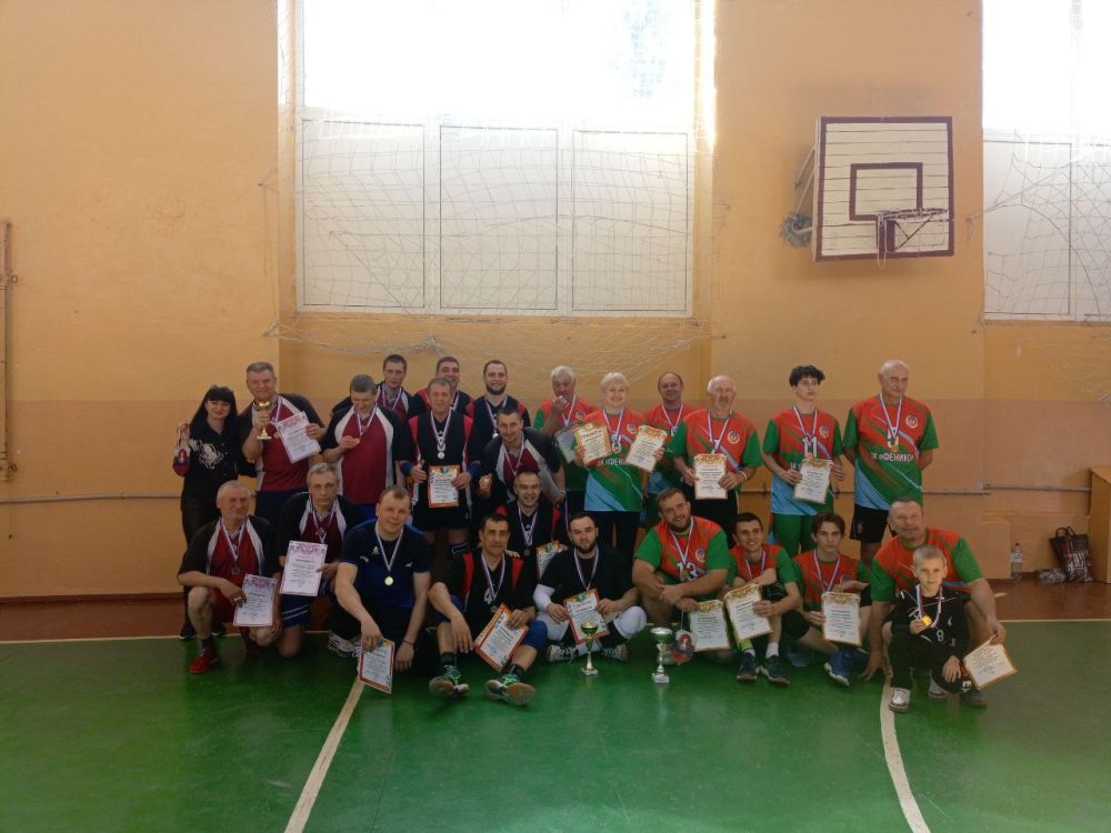 В Ждановке прошел турнир по волейболу, посвященный 80-летию Победы в Великой Отечественной войне