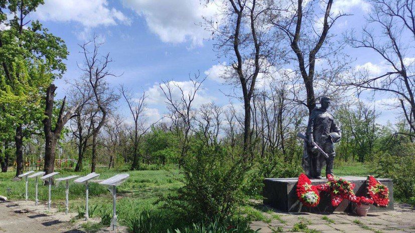 Александр Волошин: В преддверии 80-летия Великой Победы в Авдеевке восстановлен мемориал героям Великой Отечественной войны