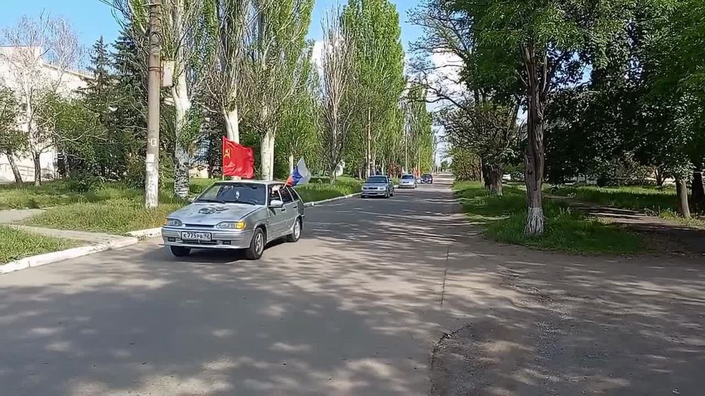 Александр Шатов: В 80-ю годовщину Победы в Великой Отечественной войне в Ждановке прошел автопробег