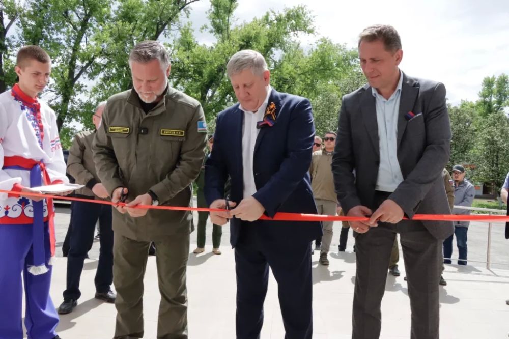 В Еленовке открыли восстановленный Дом культуры