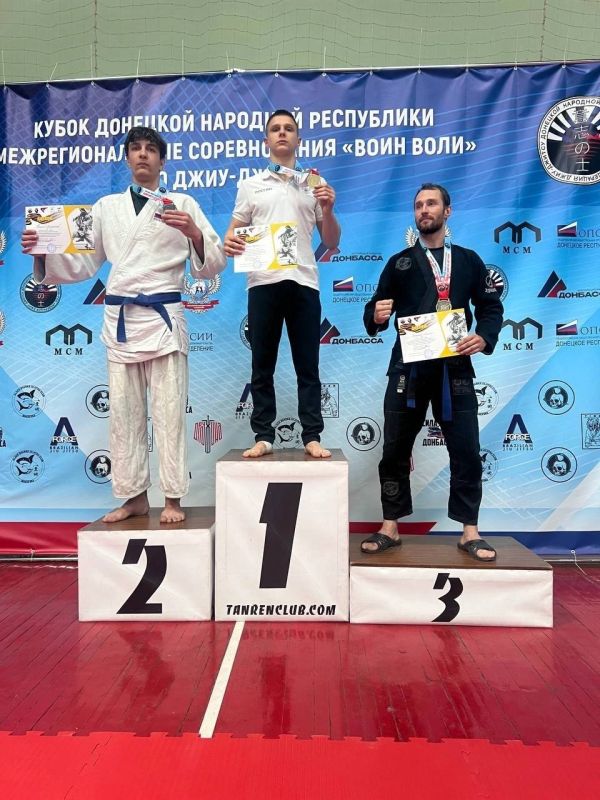 Александр Волошин: Поздравляю Даниила Омана с победой на Кубке ДНР по джиу-джитсу!