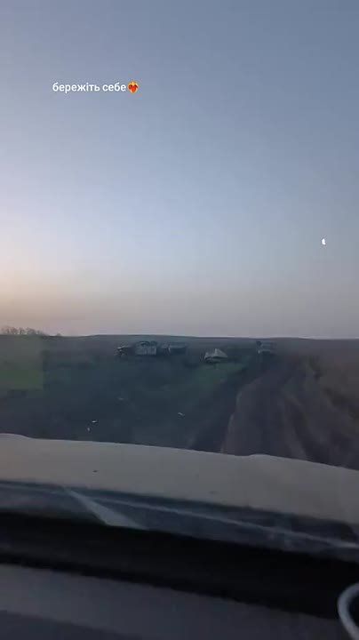 Чингис Дамбиев: Уничтоженная колонна автотранспорта украинских боевиков на Покровском направлении
