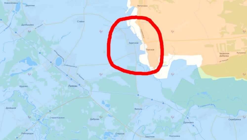 О продвижении ВС РФ на Лиманском направлении сообщает "Дневник десантника":